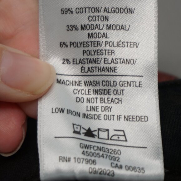 HUDSON Jeans Harlow Ultra High-Rise Cigarette Jeans Cinnamon Glitter size 25 - Picture 16 of 16